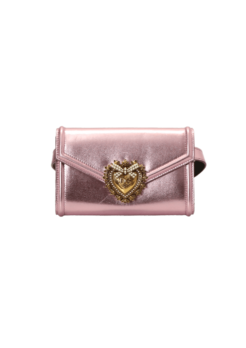 Bolsa Dolce Gabbana Mini Devotion Bag Rosa Original Gringa