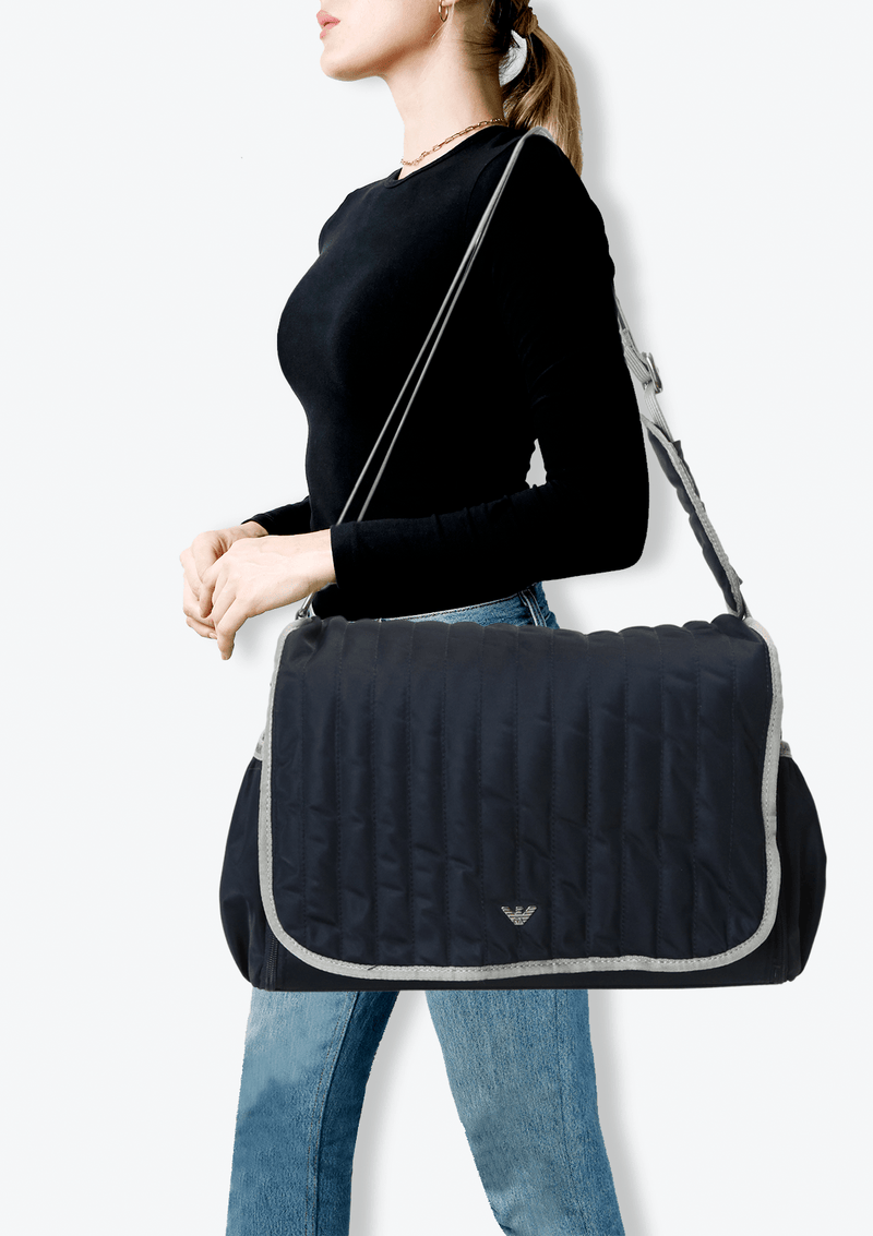 Emporio armani diaper outlet bag