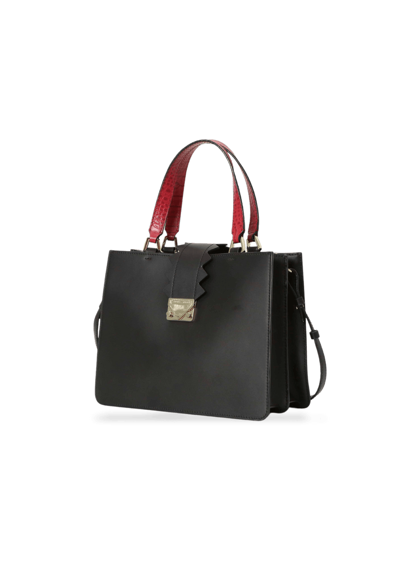 LEATHER HANDLE BAG