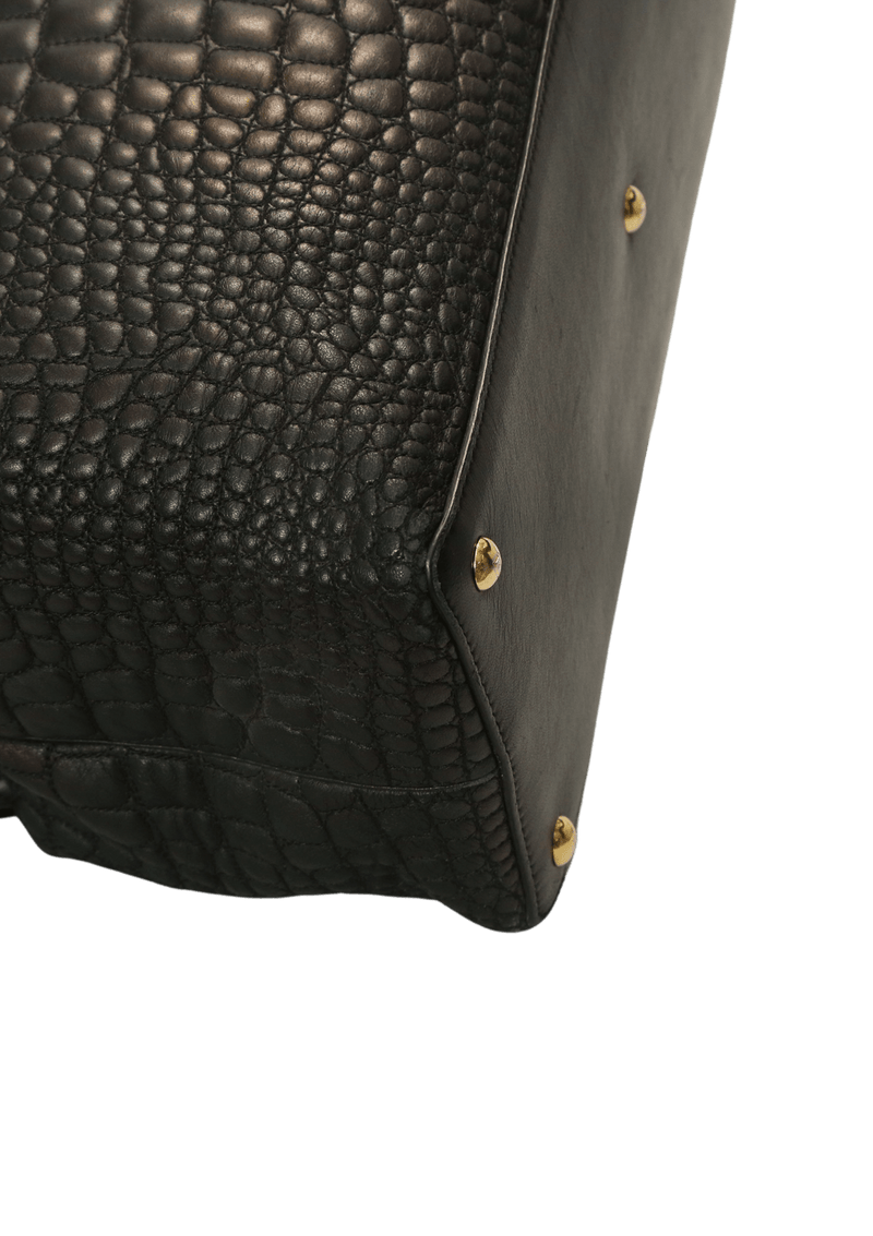 Bolsa Fendi Crocodile 2jours Bag Preto Original – Gringa