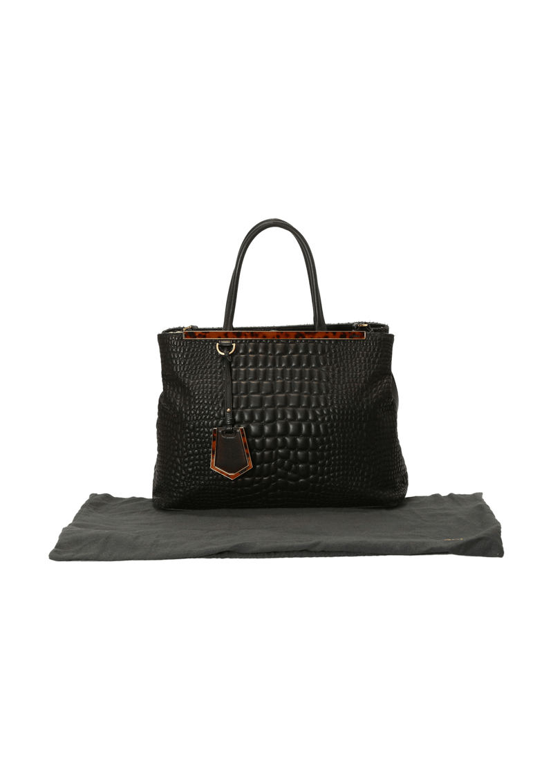 CROCODILE 2JOURS BAG