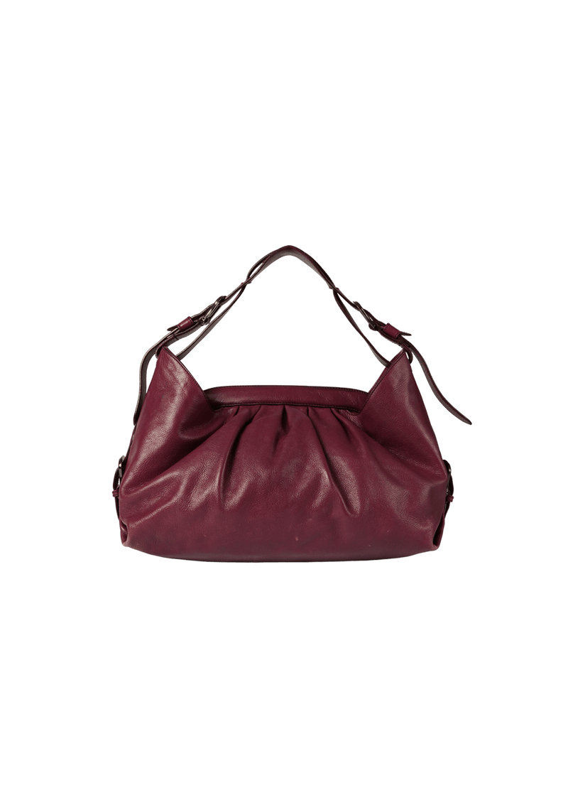 LEATHER HOBO BAG