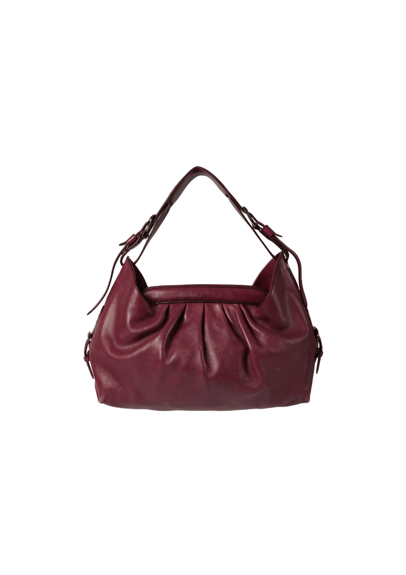 LEATHER HOBO BAG