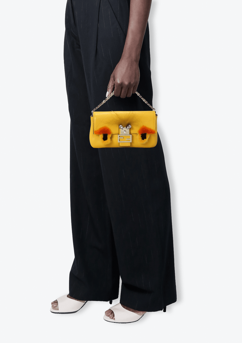 Fendi micro 2025 baguette monster