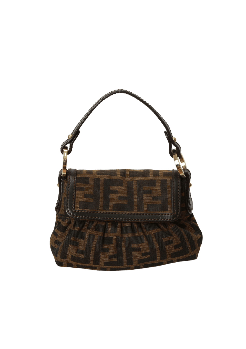 Bolsa Fendi Mini Zucca Chef Bag Marrom Original – Gringa