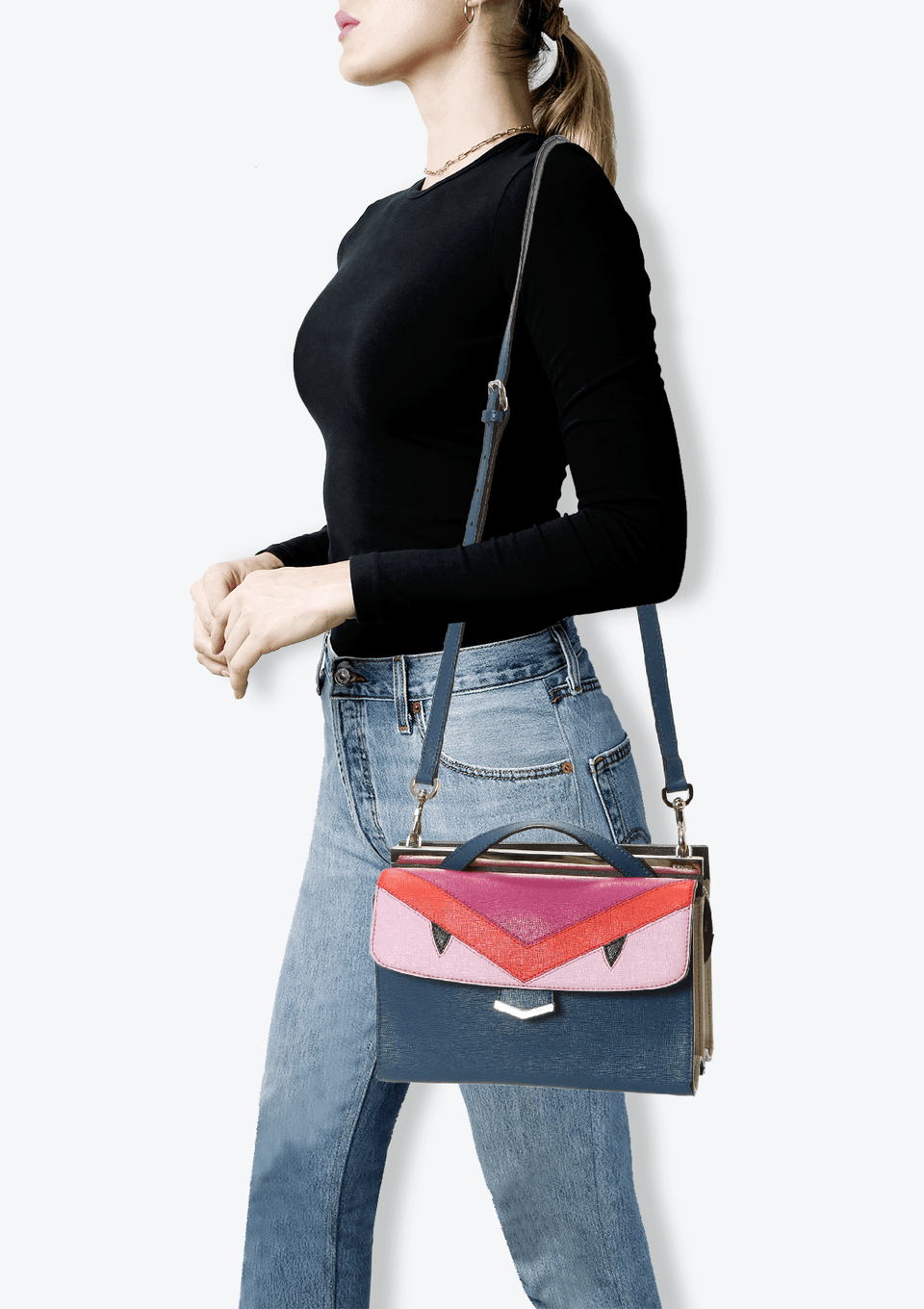MULTICOLOR MONSTER DEMI JOUR BAG