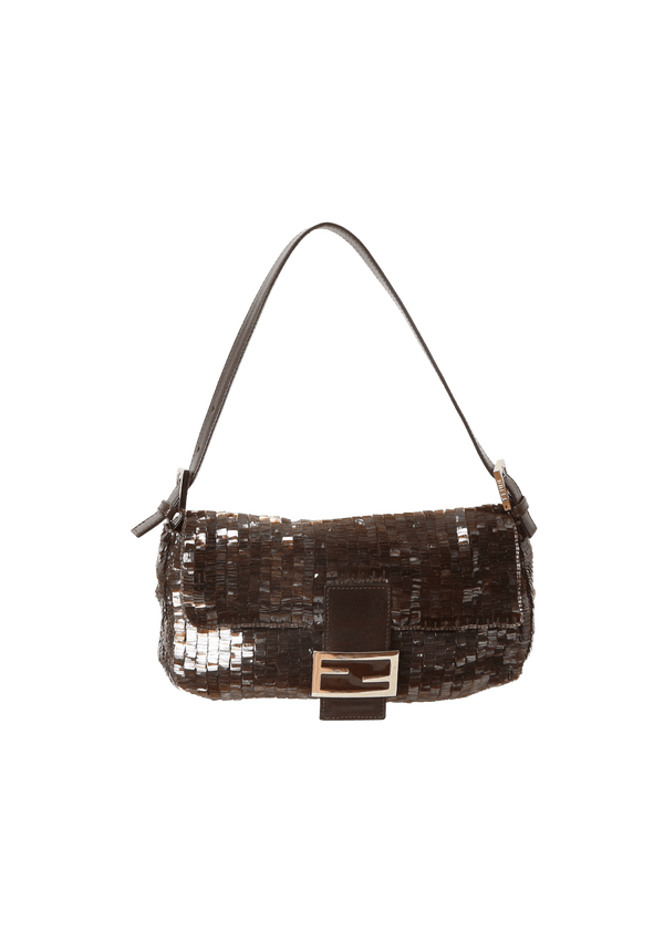 SEQUIN BAGUETTE BAG