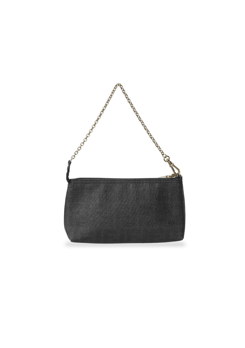 Fendi zucca top chain pochette