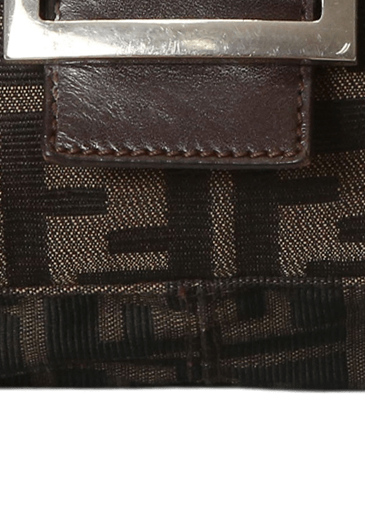 Bolsa Fendi Zucca Mama Baguette Tobacco Marrom Original Gringa