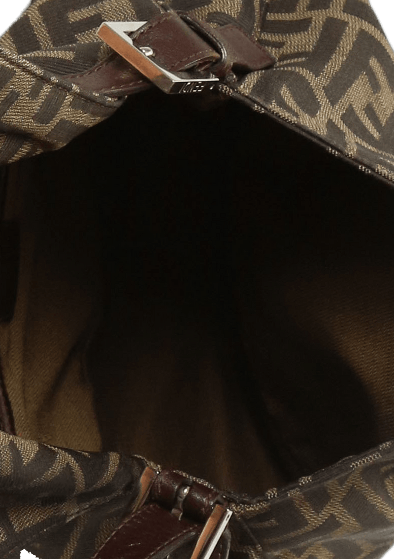 Fendi zucca sales mama baguette tobacco