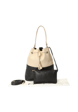 LEATHER BUCKET BAG