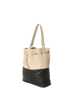 LEATHER BUCKET BAG