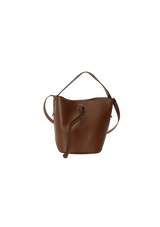 LEATHER BUCKET BAG