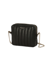 LEATHER CHAIN-LINK BAG