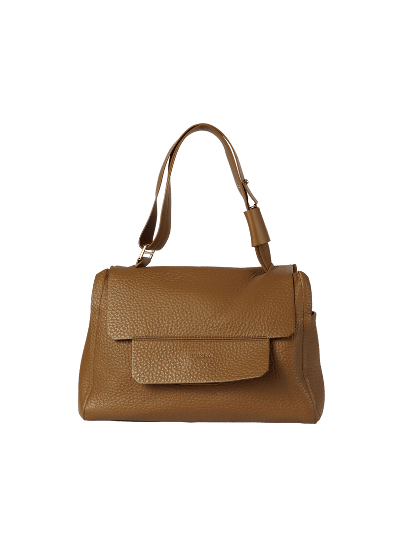 LEATHER HANDLE BAG