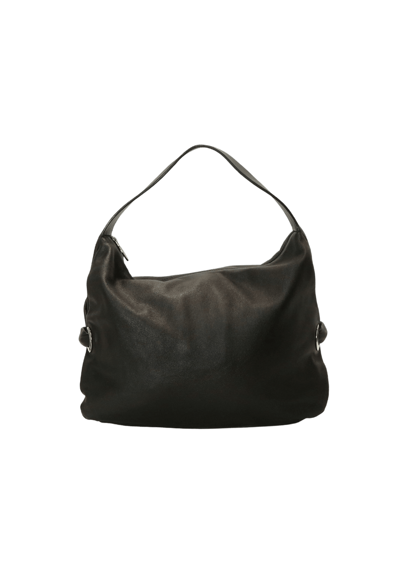 LEATHER HOBO BAG