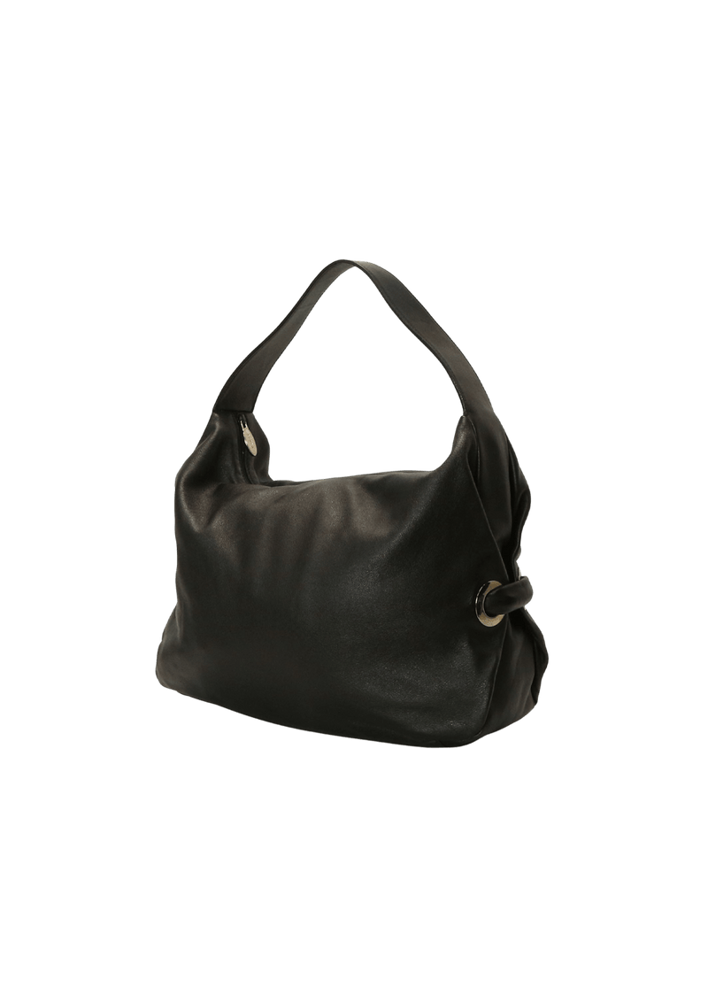 LEATHER HOBO BAG