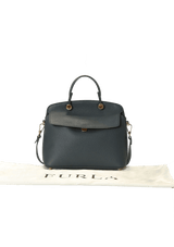 LEATHER SATCHEL BAG