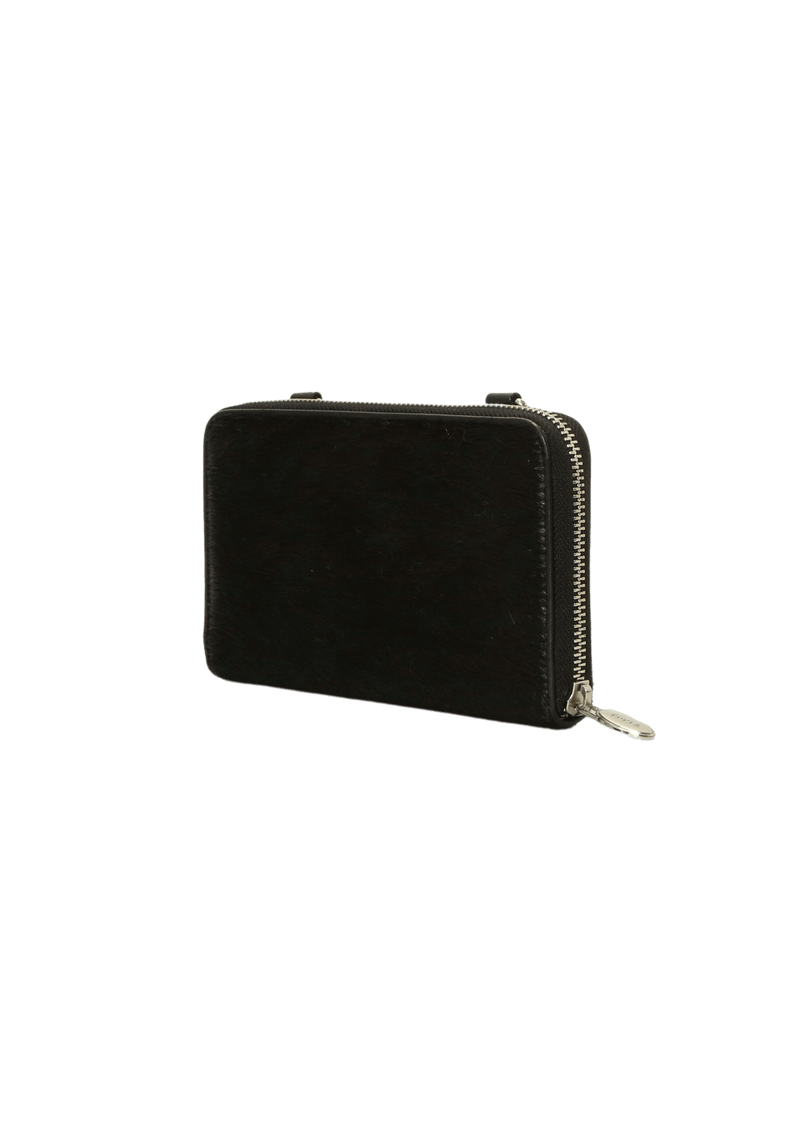 LEATHER WALLET ON STRAP