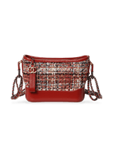 GABRIELLE QUILTED TWEED CALFSKIN