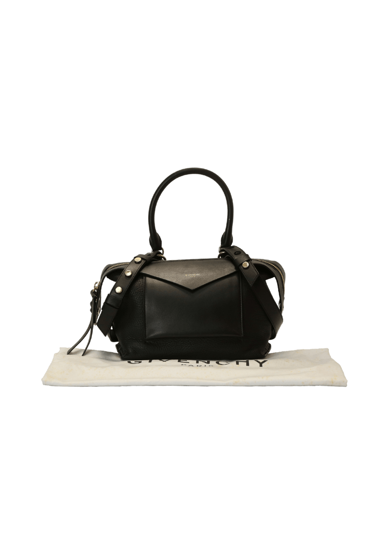 LEATHER CROSSBODY BAG