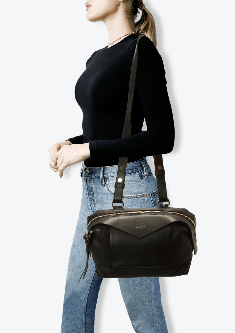 LEATHER CROSSBODY BAG