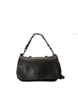 LEATHER MESSENGER BAG