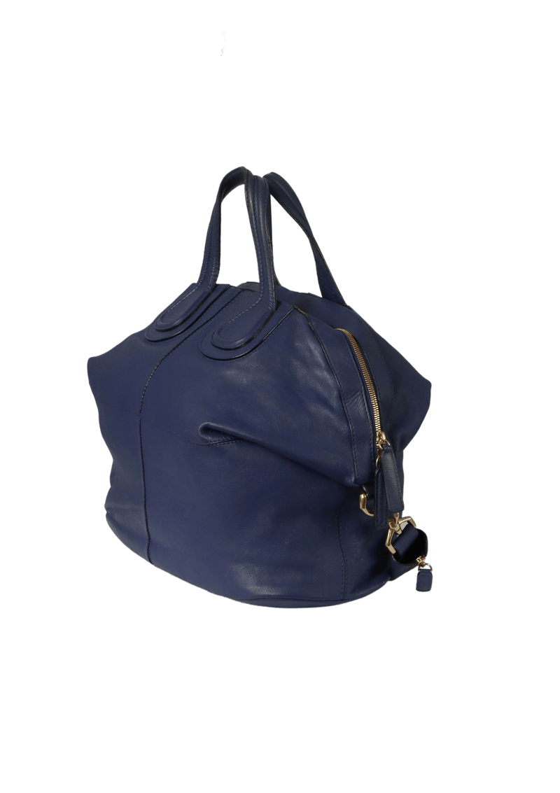 LEATHER NIGHTINGALE SHOPPER