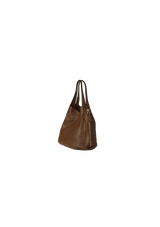 LEATHER SIDE ZIP BAG