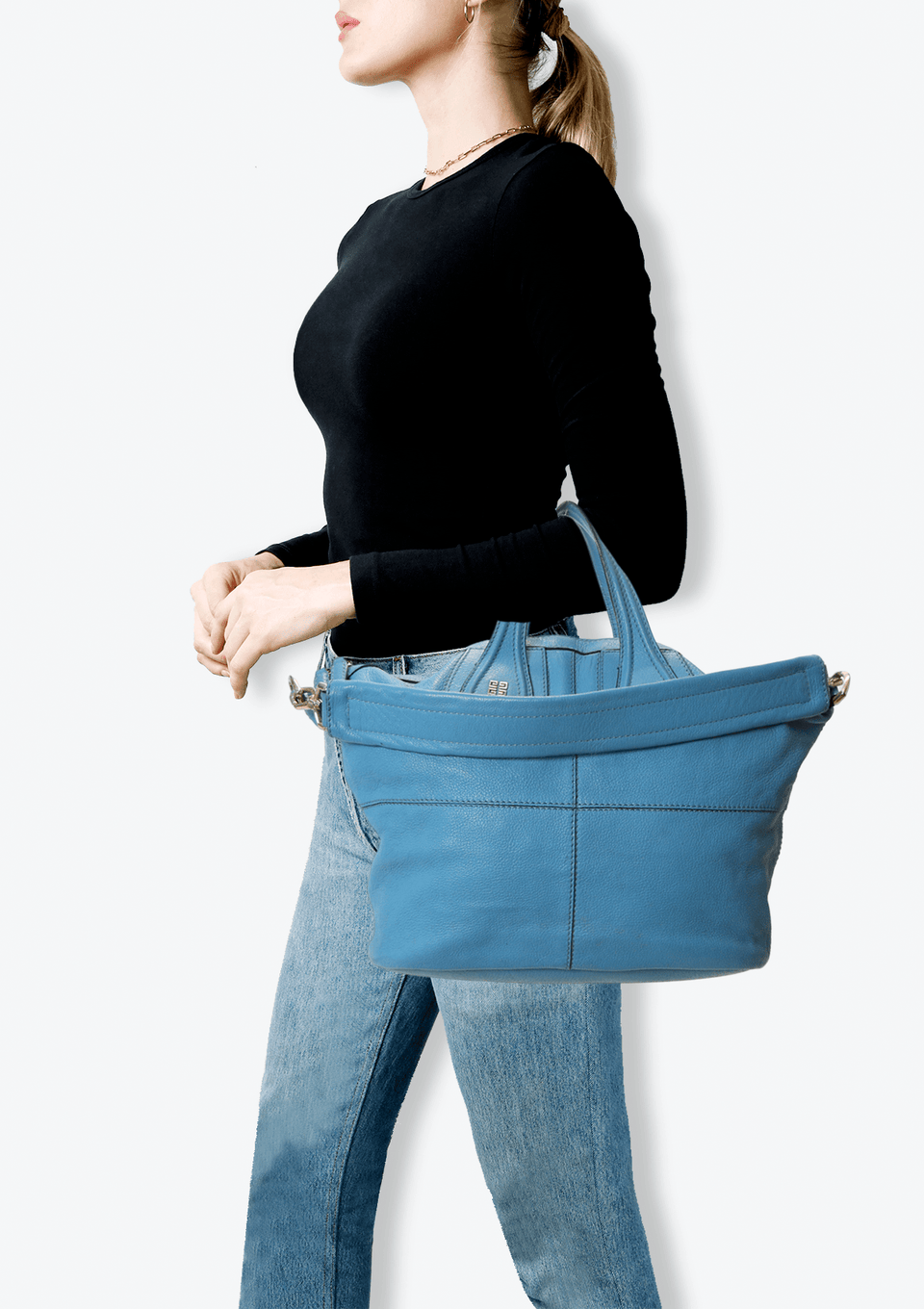ガ*ル様 GIVENCHY Boston bag archive Bolsa Givenchy Nightgale Bag Azul Original – Gringa