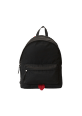 NYLON LOGO STRAP BACKPACK