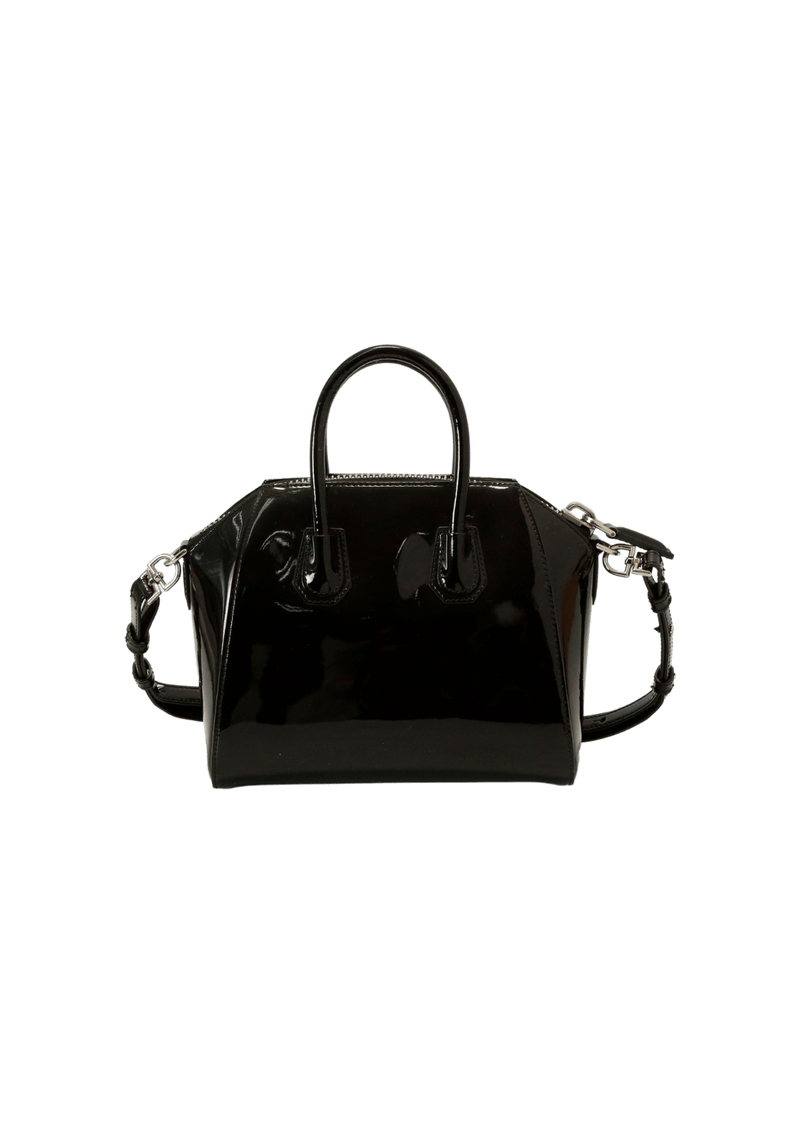 SMALL PATENT LEATHER ANTIGONA