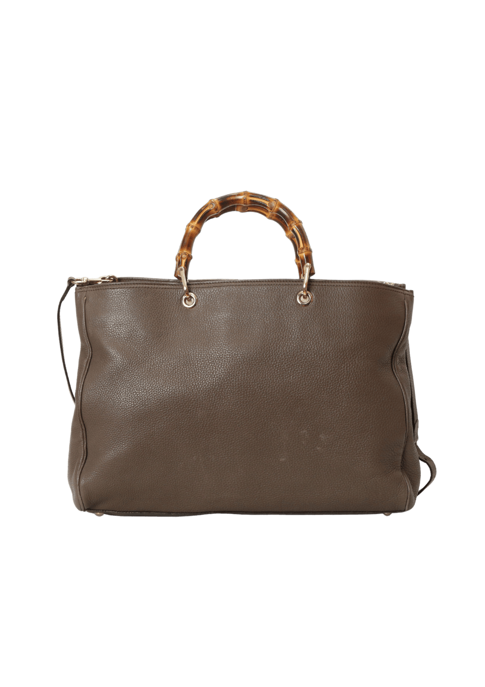 【ベタあり】 old Gucci bamboo hand bag brown Gucci Bamboo 1947 medium bag in brown leather | GUCCI® MX