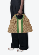 BAMBOO STRIPED TOTE