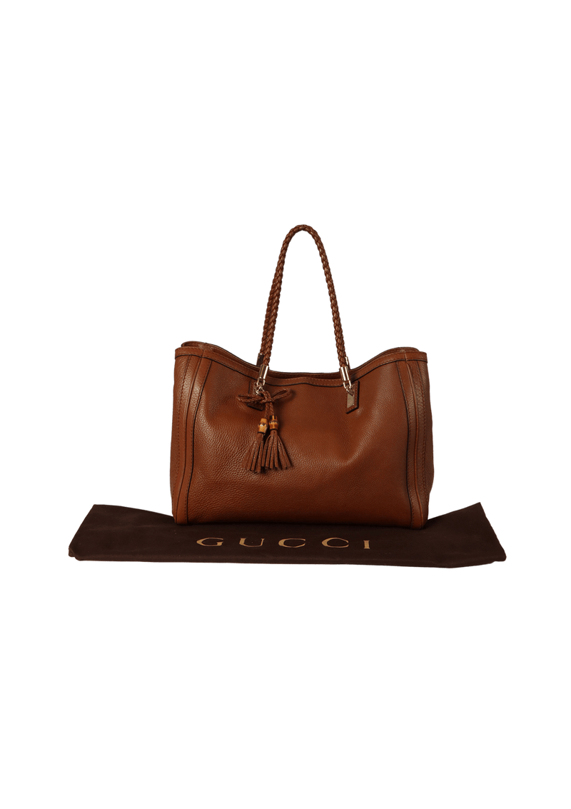 Bolsa Gucci Bella Tote Bag Marrom Original Gringa