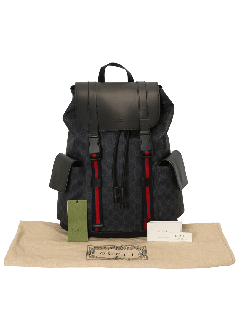 GG BLACK BACKPACK