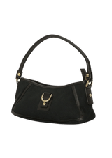 GG CANVAS ABBEY D RING POCHETTE