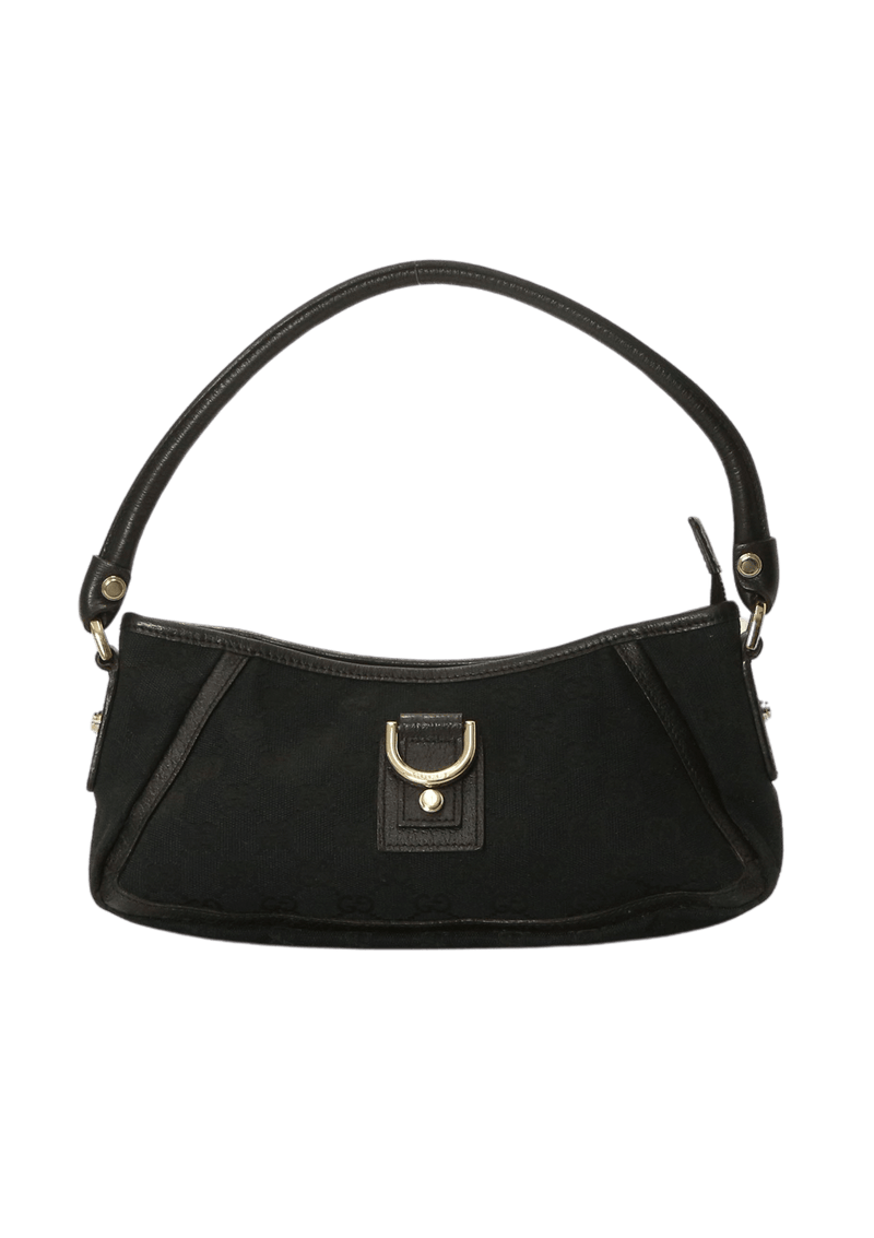 GG CANVAS ABBEY D RING POCHETTE