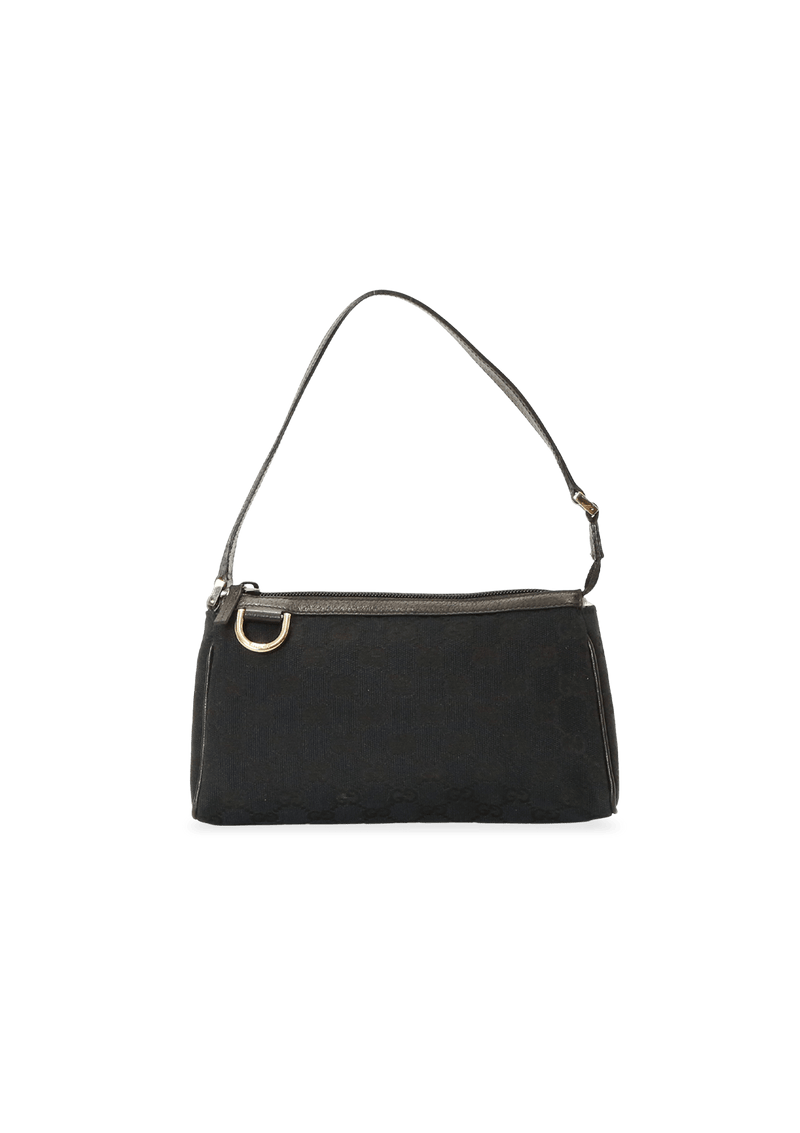 GG CANVAS D RING POCHETTE