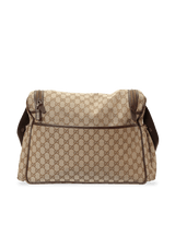 GG CANVAS DIAPER BAG