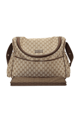 GG CANVAS DIAPER BAG