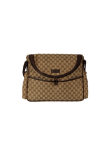 GG CANVAS DIAPER BAG