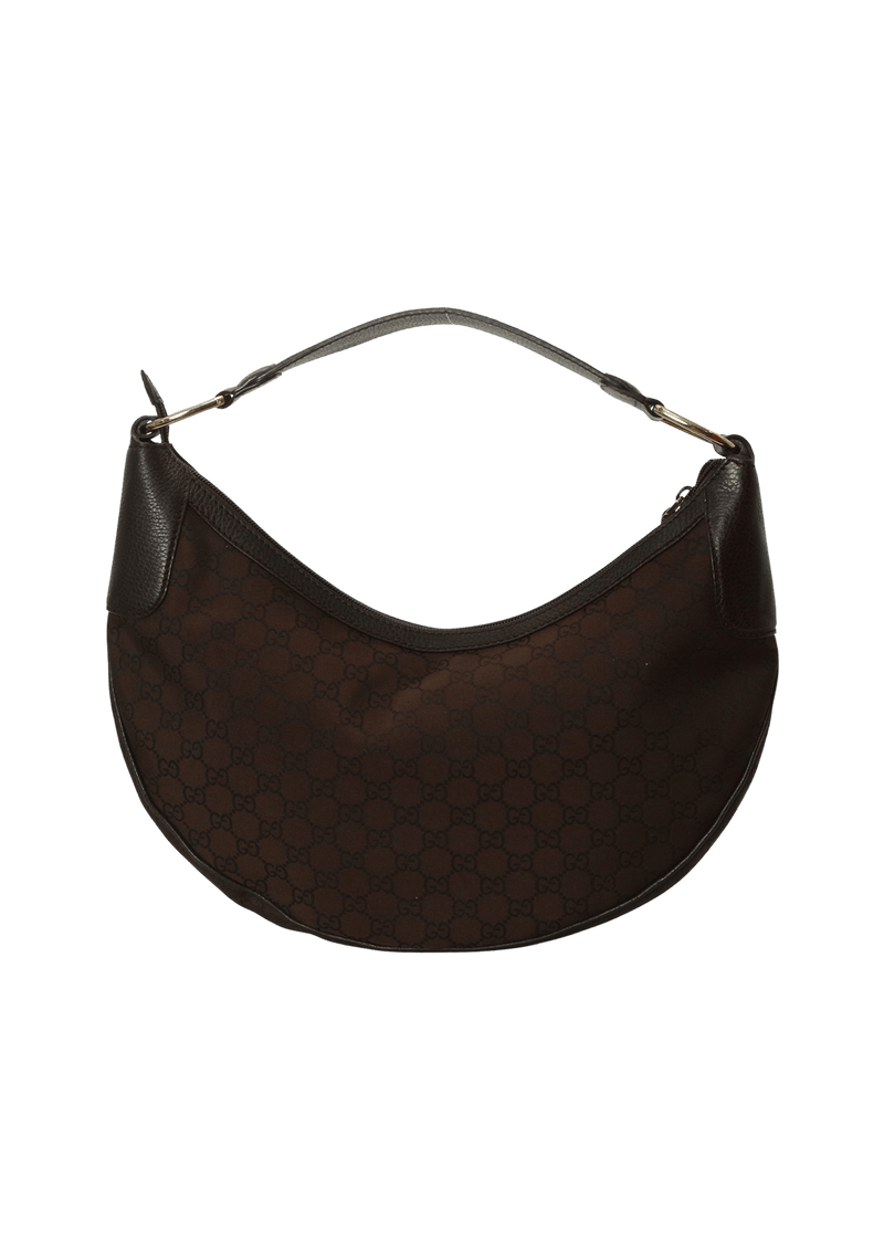 GG CANVAS HALF MOON HOBO