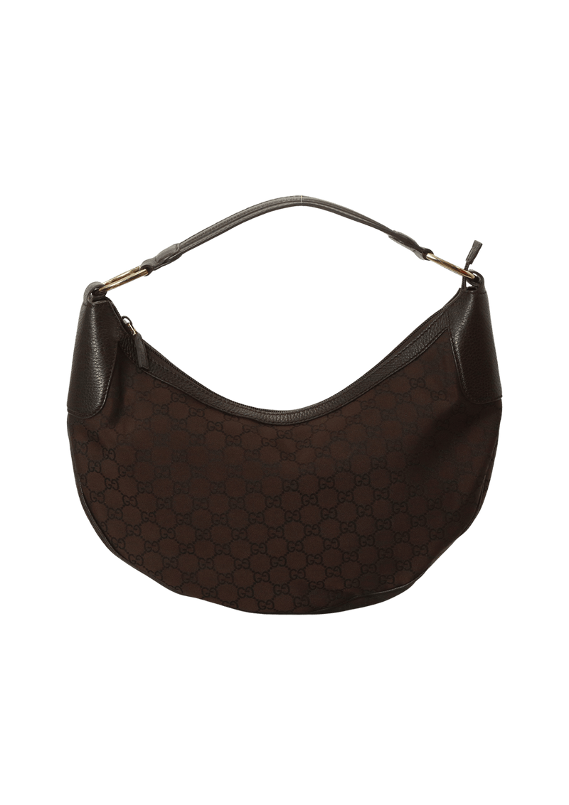 GG CANVAS HALF MOON HOBO