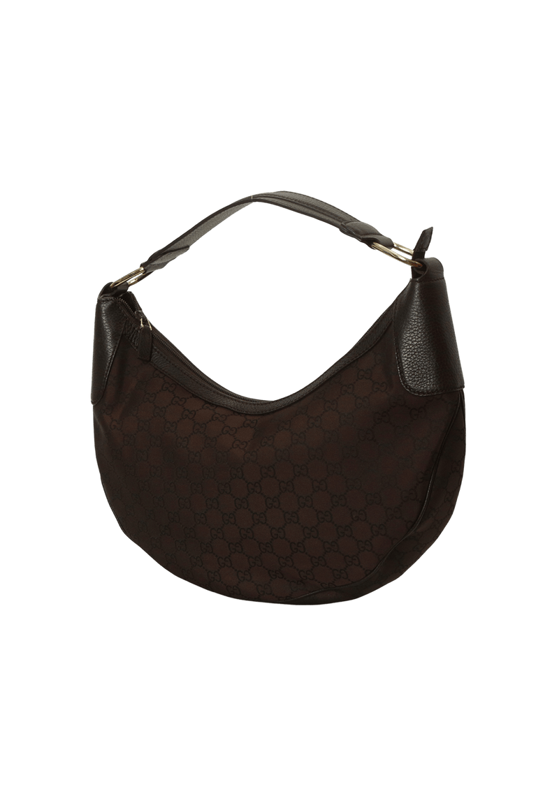 GG CANVAS HALF MOON HOBO