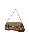 GG CANVAS HORSEBIT CHAIN CLUTCH