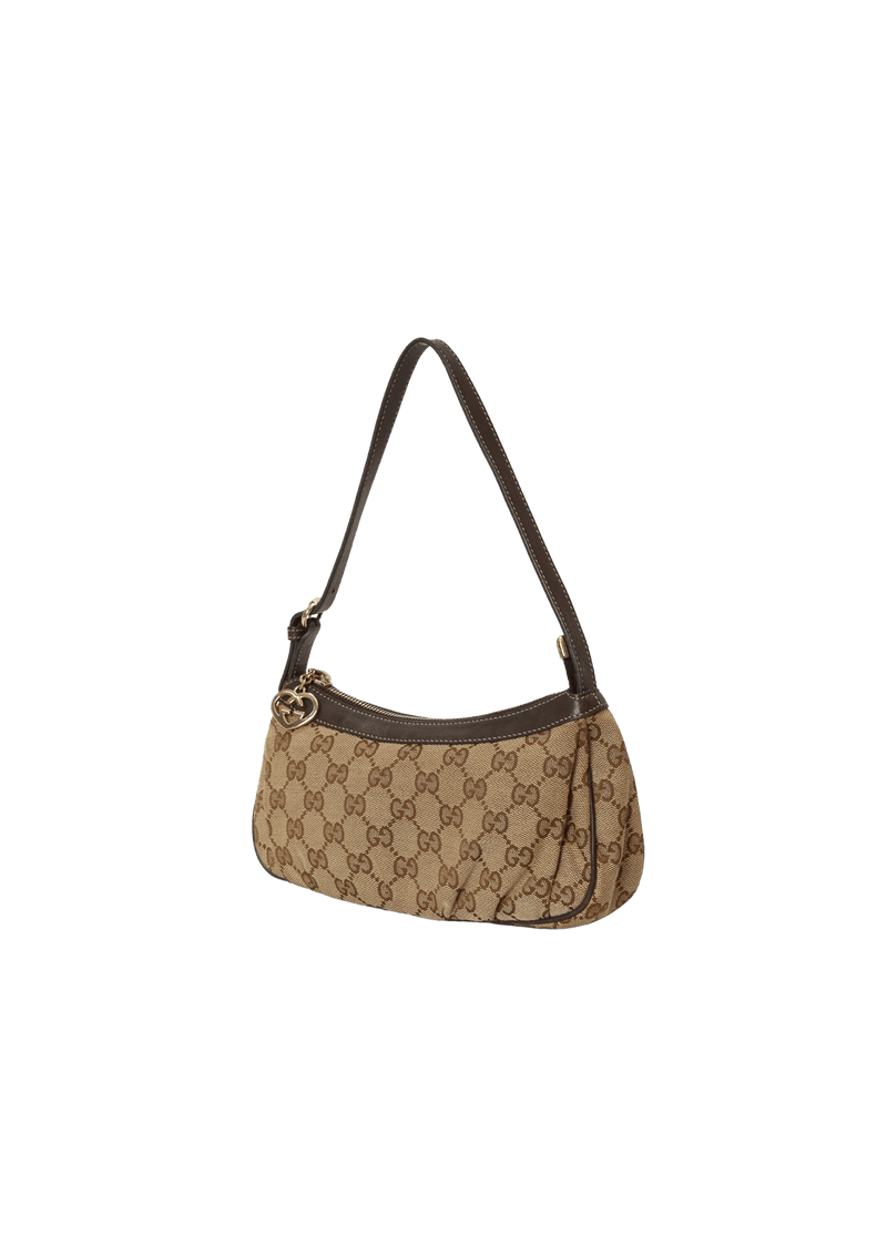 Interlocking G mini heart shoulder bag