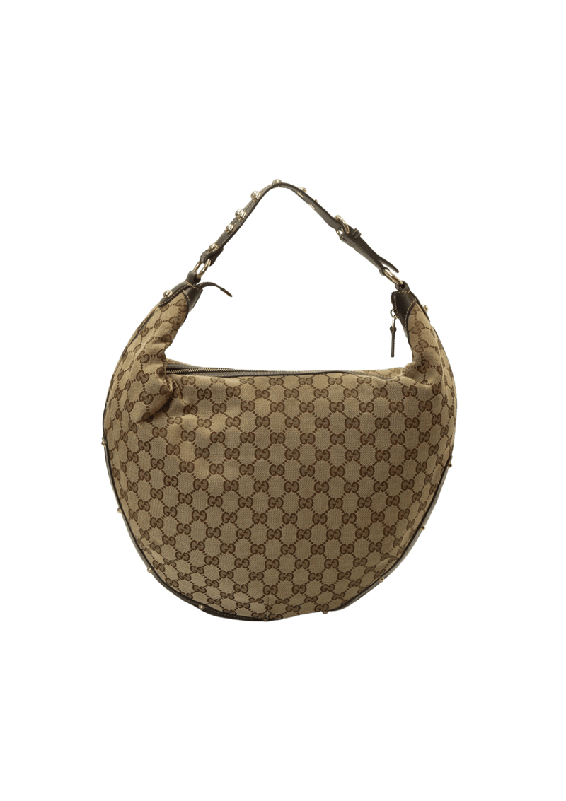 GG CANVAS LARGE HOBO