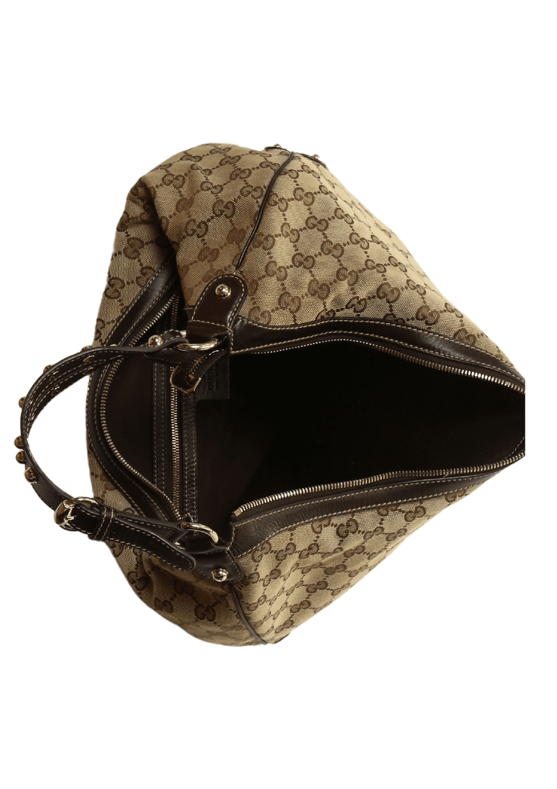 GG CANVAS LARGE HOBO