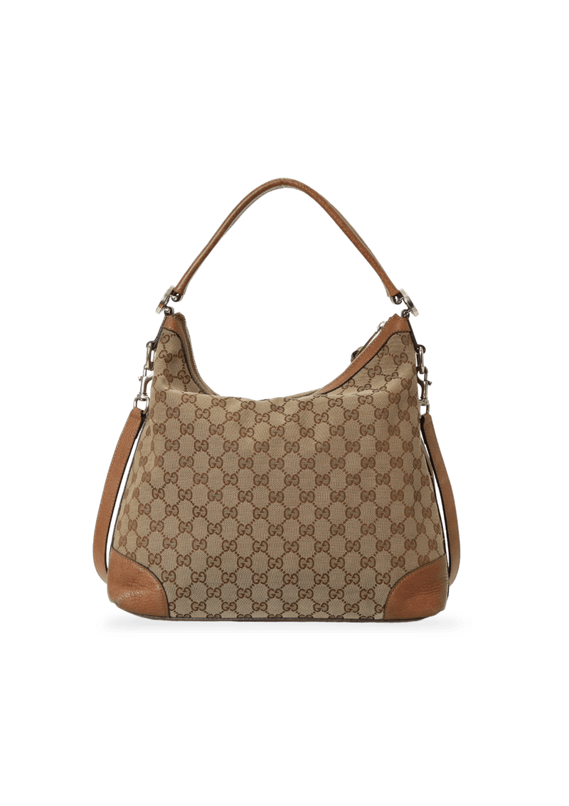 Bolsa Gucci GG Canvas Large Margaux Hobo Caramelo Gringa